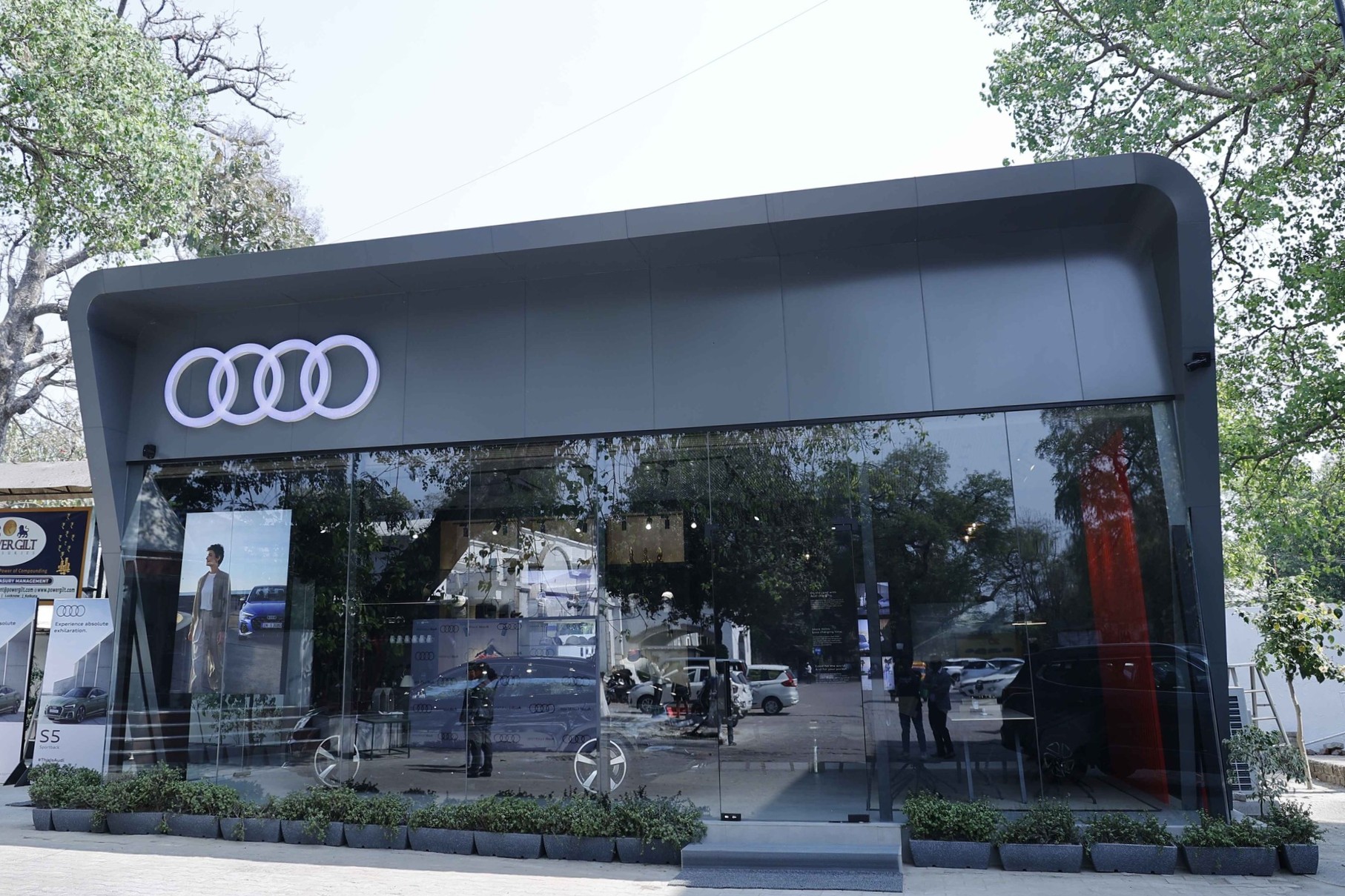 audi kanpur pop-up store